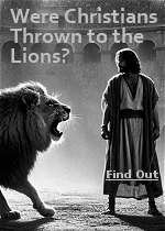 ''CHRISTIANS TO THE LIONS!'' rang through all quarters of the city. So wrote Henryk Sienkiewicz in his novel Quo Vadis (1895). By the end of the 19th century, the image of cowering Christians awaiting their deaths as lions prowled towards them was the defining symbol of Roman religious persecution and the subject of many famous paintings. The 1951 Hollywood version of Quo Vadis, starring Peter Ustinov and Deborah Kerr, enshrined this grisly scenario in popular culture. But, did it really happen?